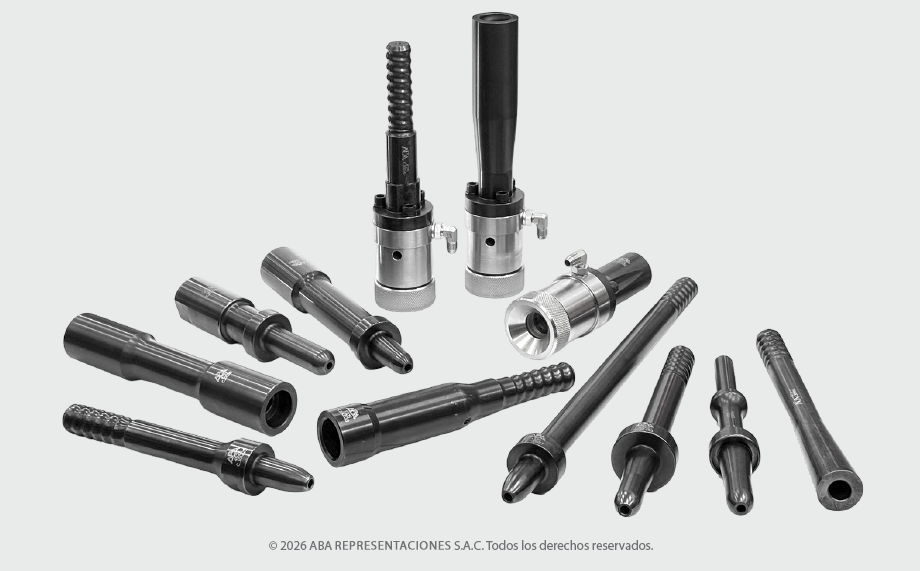 Adaptadores de sostenimiento para minería