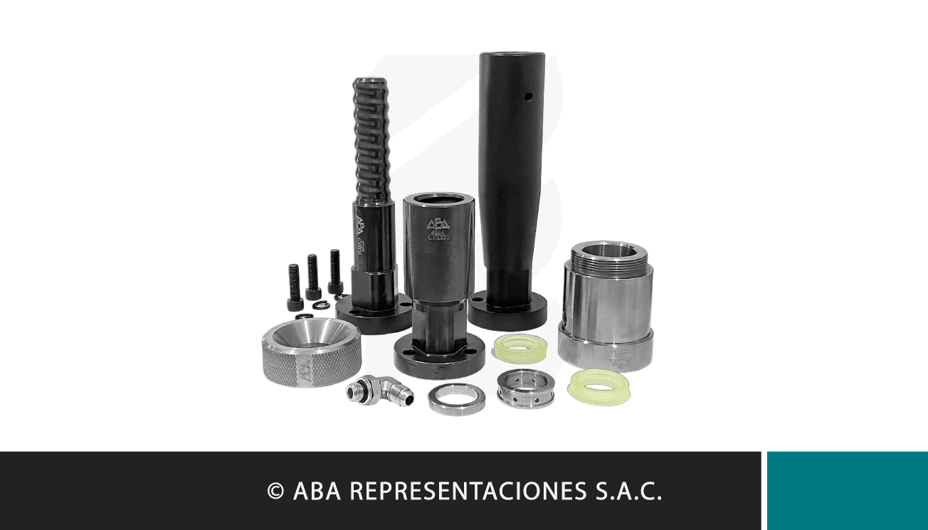Adaptadores de sostenimiento para minería